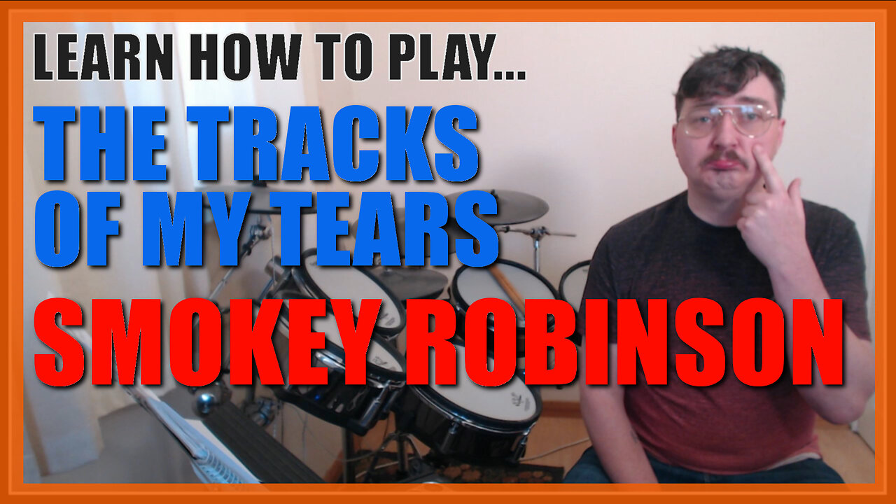 ★ The Tracks Of My Tears (Smokey Robinson & The Miracles) ★ Drum Lesson PREVIEW | How To Play Song