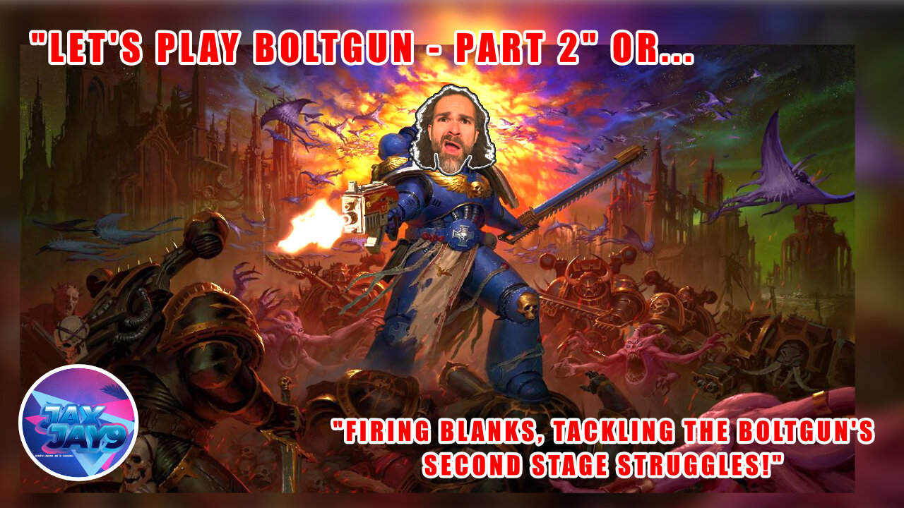 Warhammer 40K Boltgun: 🎮 Embracing Failure: The Boltgun Second Stage Struggles! 💥🔫