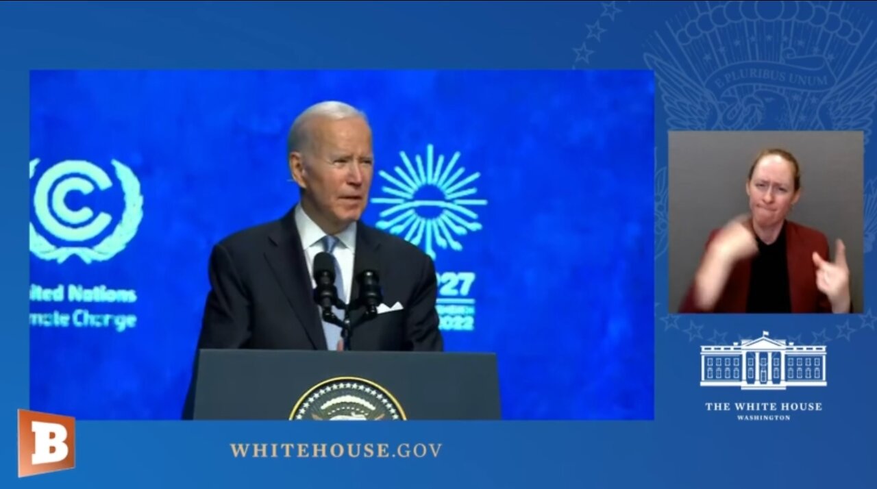 LIVE: President Biden in Egypt to Address Climate Change…