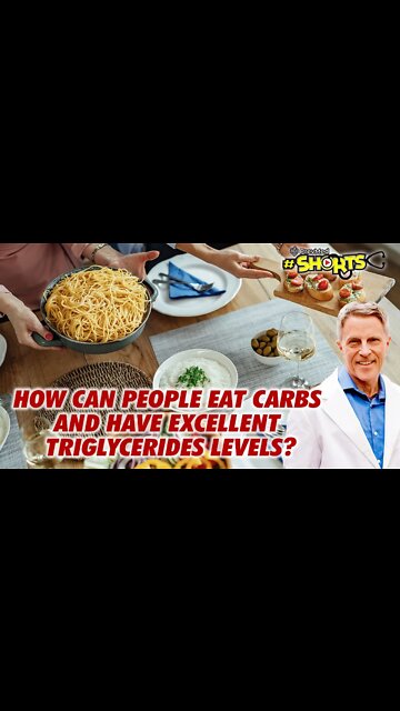 #SHORTS How can people eat carbs and have excellent Triglycerides levels