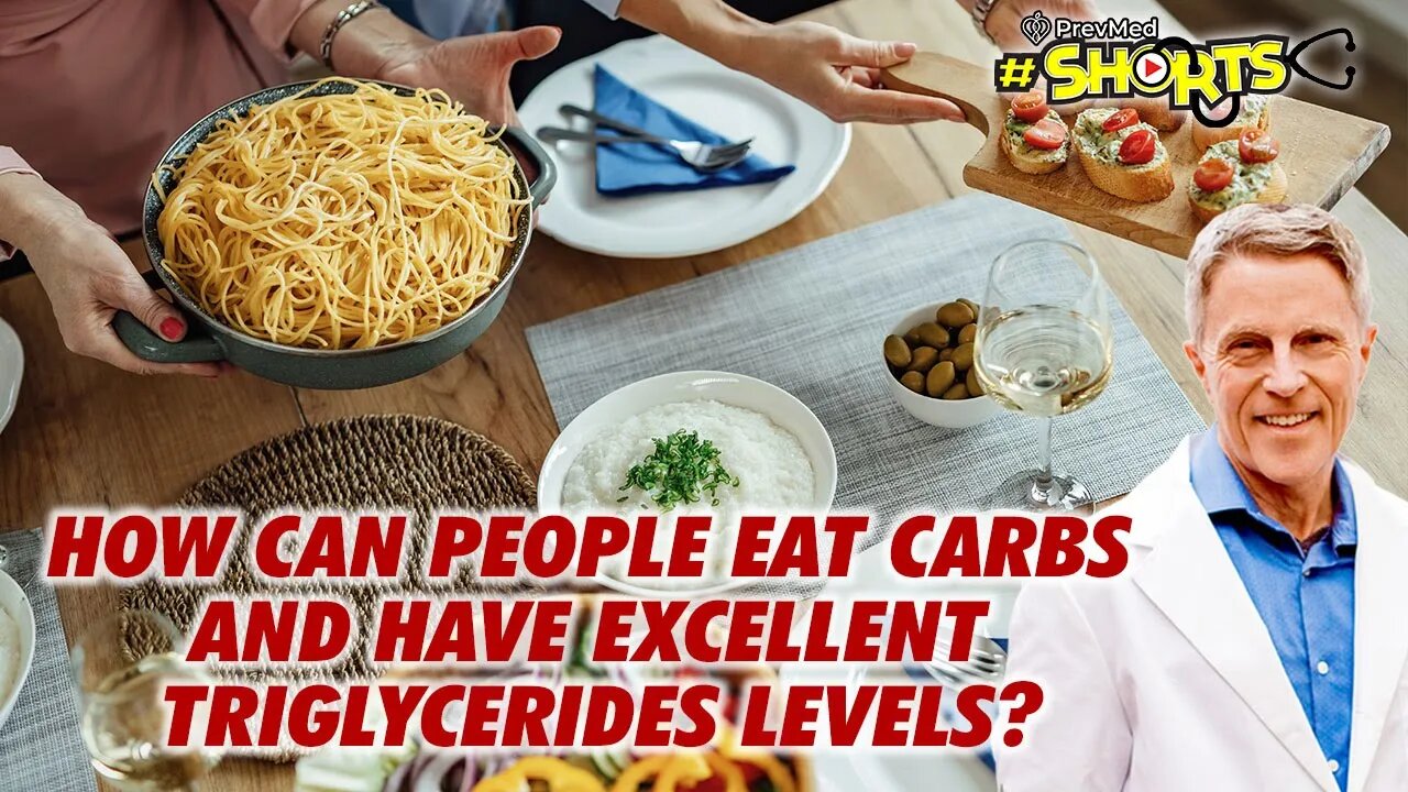 #SHORTS How can people eat carbs and have excellent Triglycerides levels