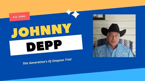 Johnny Depp: This Generation's OJ Simpson Trial.