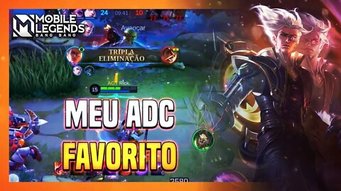 ESSE É MEU ADC FAVORITO E ELE É INSANO | MLBB