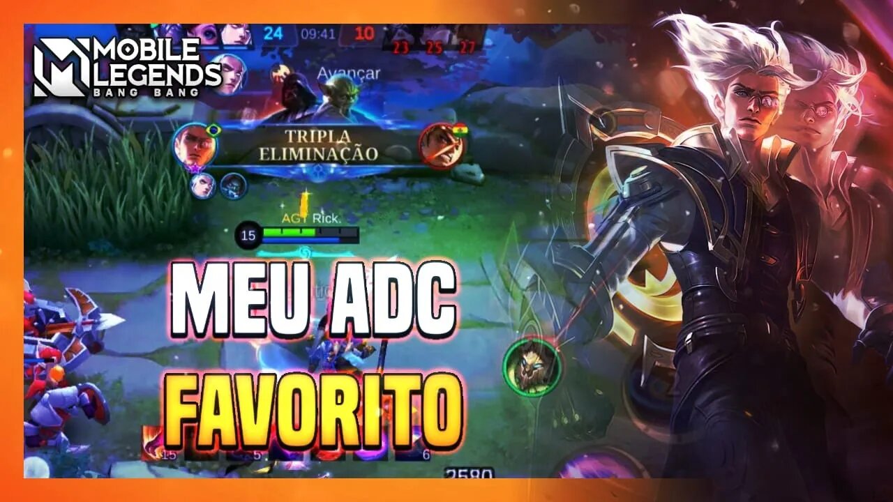 ESSE É MEU ADC FAVORITO E ELE É INSANO | MLBB