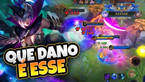 ESSA ATIRADORA BATE MUITO RÁPIDO! FEEDARAM A MYIA | MOBILE LEGENDS