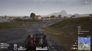 PUBG Vehicle Combat: Chasing and Killing Duo