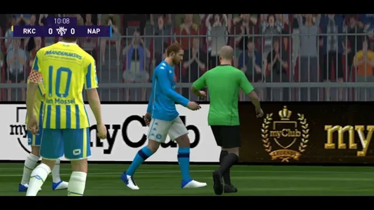 PES 2021: RKC WAALWIJK vs NAPOLI | Entretenimiento Digital 3.0