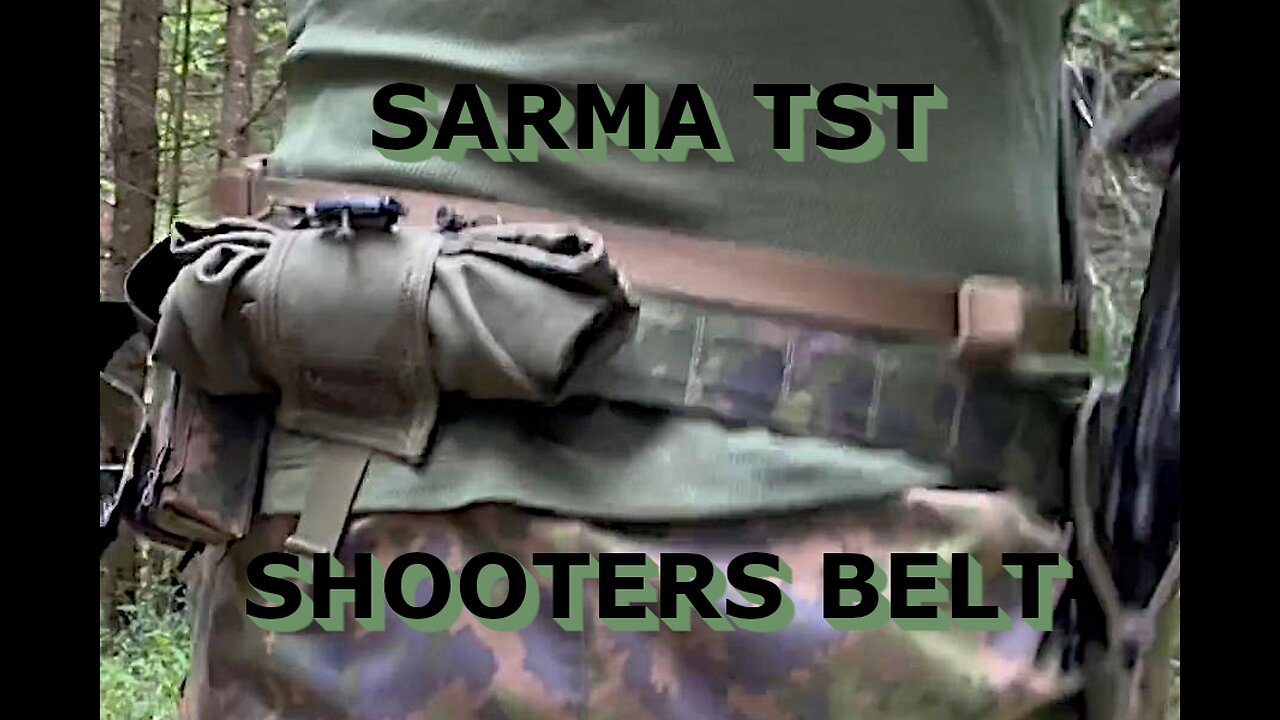 VARUSTELEKA SARMA TST SHOOTERS BELT