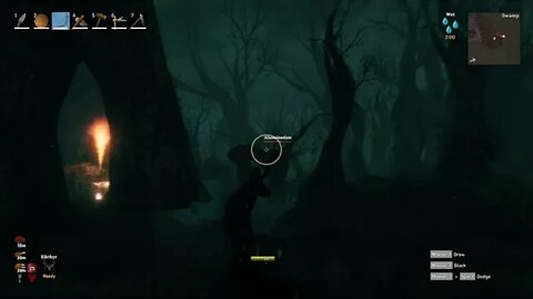 went to the swamp unprepared