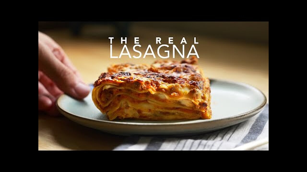 The Real Lasagna is Bolognese