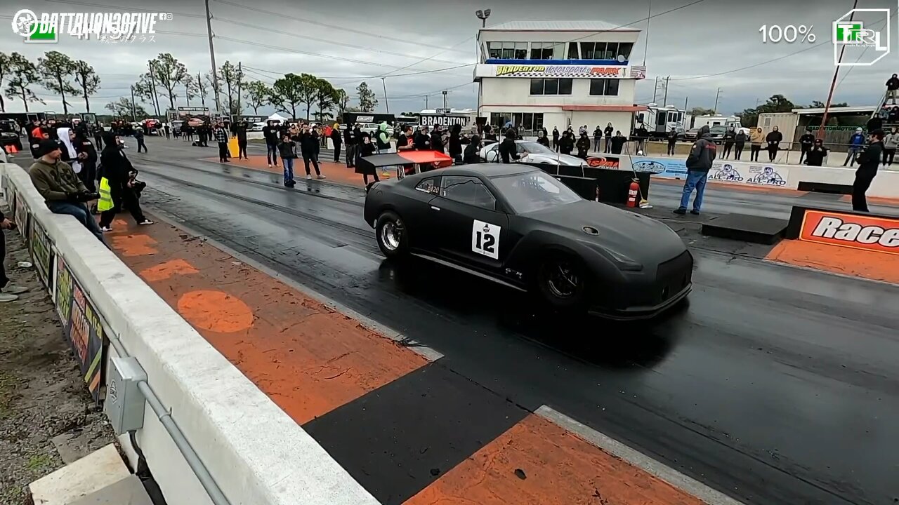 Geoge dodworth destroys the drive shaft at GT-R world cup