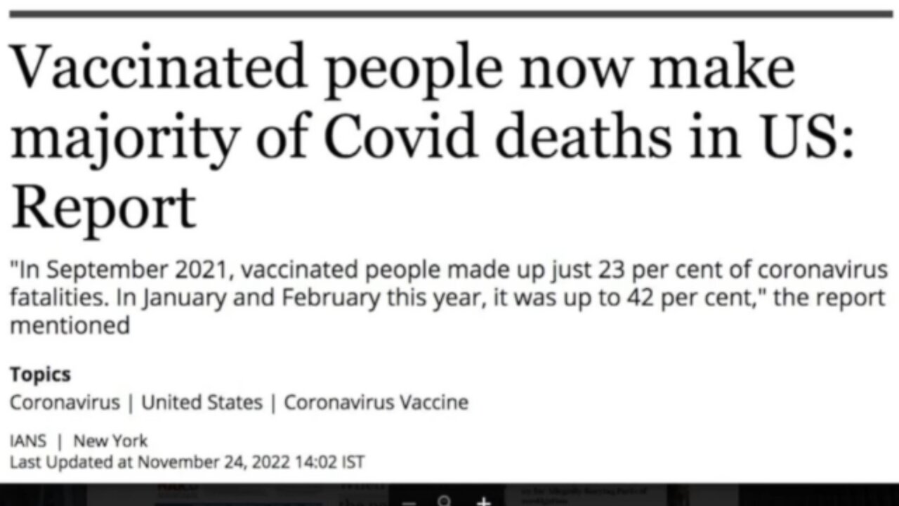 FAUCI, STILL PUSHING THE VAX POISON!💉