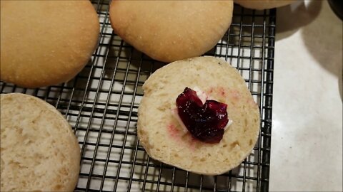 Sourdough Buns from that revived starter!