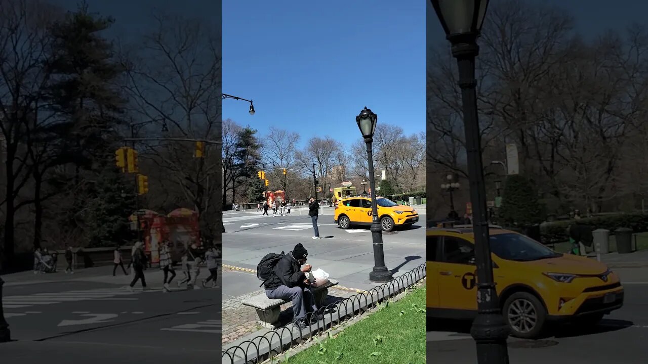 Grand Army Plaza in New York City 2021.