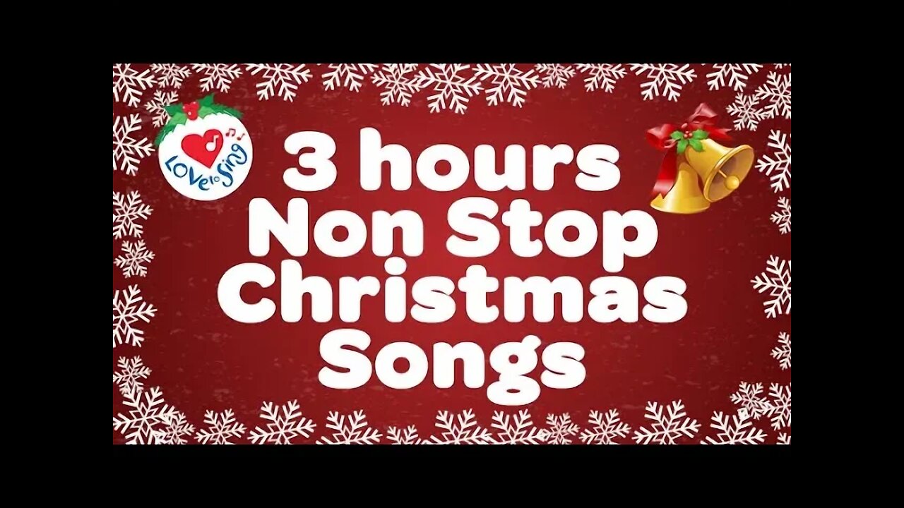 POPULAR CHRISTMAS SONGS 3 HOURS NON STOP - MERRY CHRISTMAS