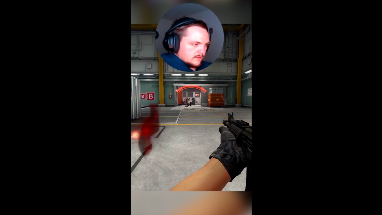 Controlling recoil with my head 😂