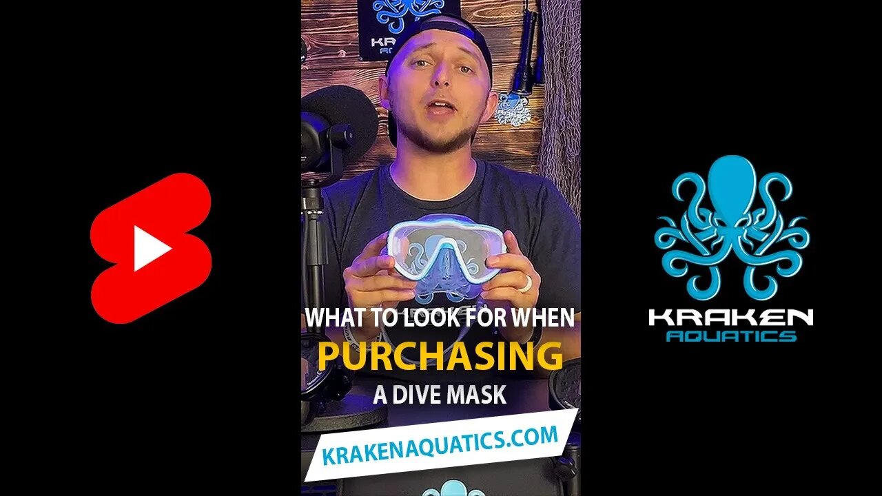 What to look for when purchasing a dive mask #shorts