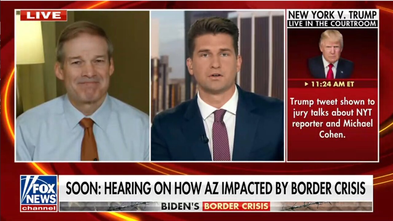 Chairman Jordan Previews Field Hearing on Biden Border Crisis