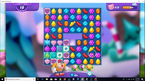 FRIENDS Level 238, Candy Crush Friends Saga, 35 Moves 0 Boosters