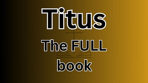 Titus - The FULL book