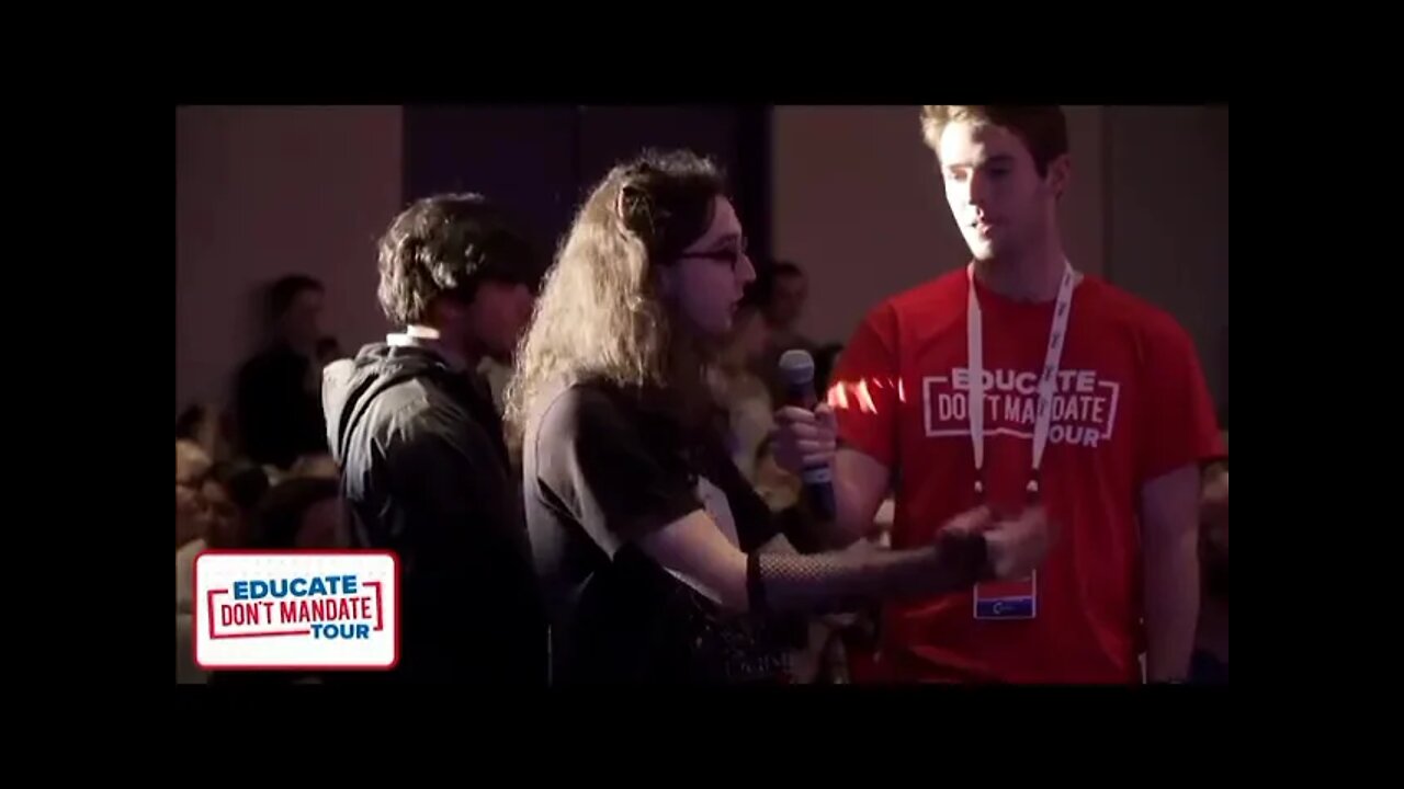 Charlie Kirk Triggers Liberal Snowflake With Basic Biology