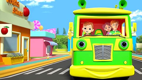 The_Wheels_On_The_Garbage_Truck & Kindergarten_Rhyme_For_Children