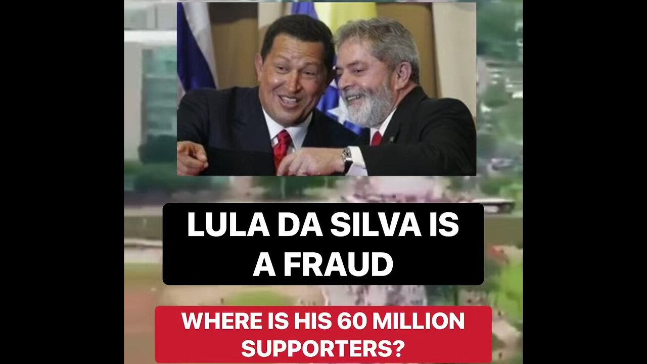 BRAZIL WAS STOLEN 🩸🇧🇷 | LULA IS A FRAUD! LULA’S SUPPORTERS DOESN’T EVEN EXIST!