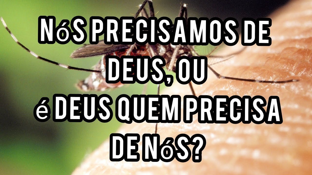 Nós precisamos de deus,ou é deus quem precisa de nós?