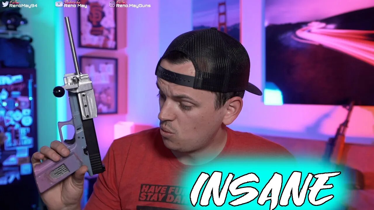 I 3D printed a glock in California!!!