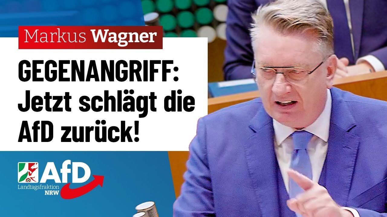 Grรผne schreien besinnungslos! Markus Wagner(AfD)@AfD-Fraktion NRW๐๐๐๐ COV ID1984