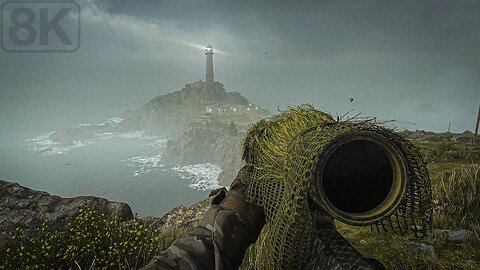 Tactical Camouflage Sniping｜Realism Difficulty｜Call of Duty Modern Warfare II 2022｜8K HDR