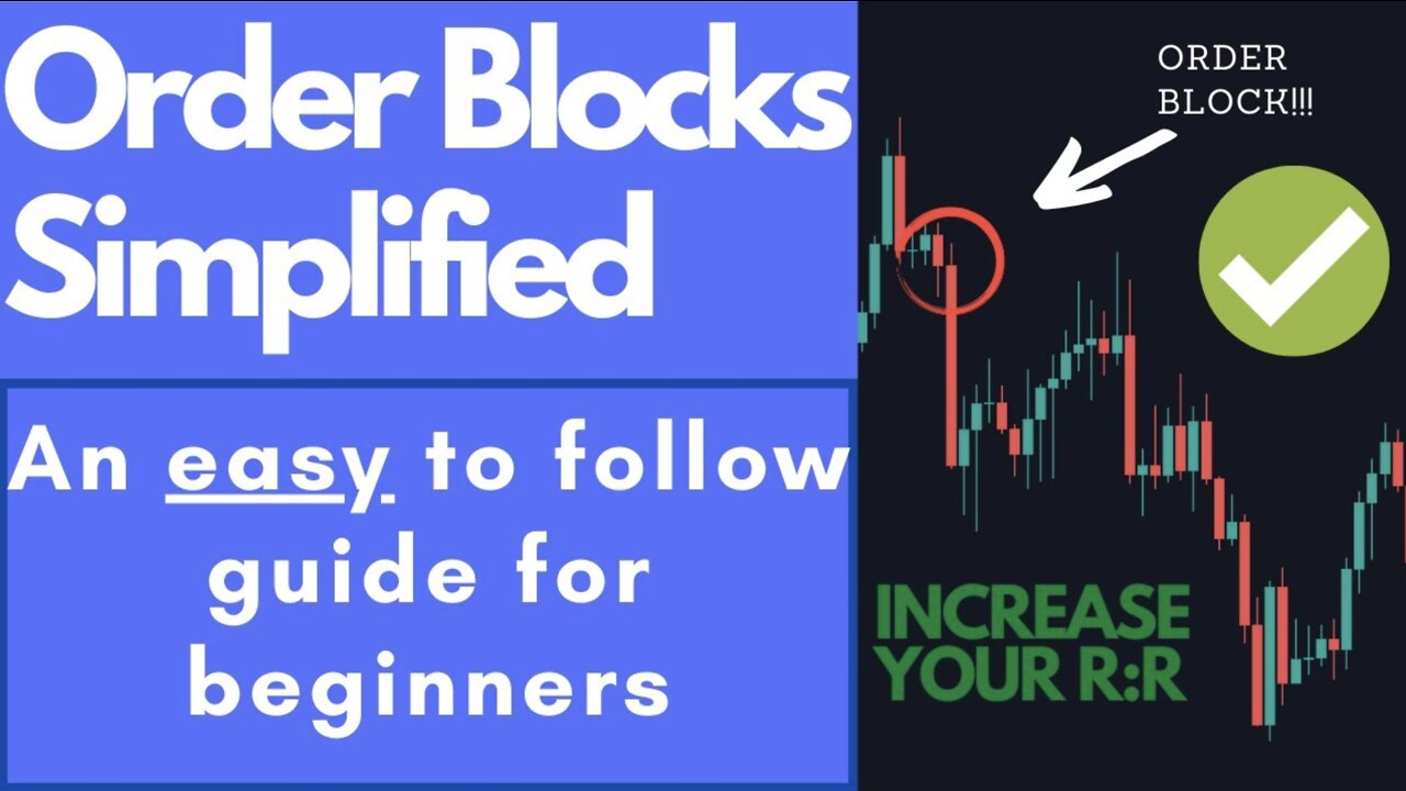 Institutional Order Blocks made Simple for Beginners | Smart Money Concepts Trading