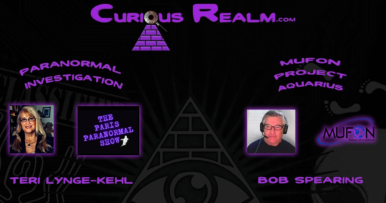 CR Ep 105: Paranormal Investigation w Teri Lynge-Kehl & MUFON Project Aquarius w Bob Spearing