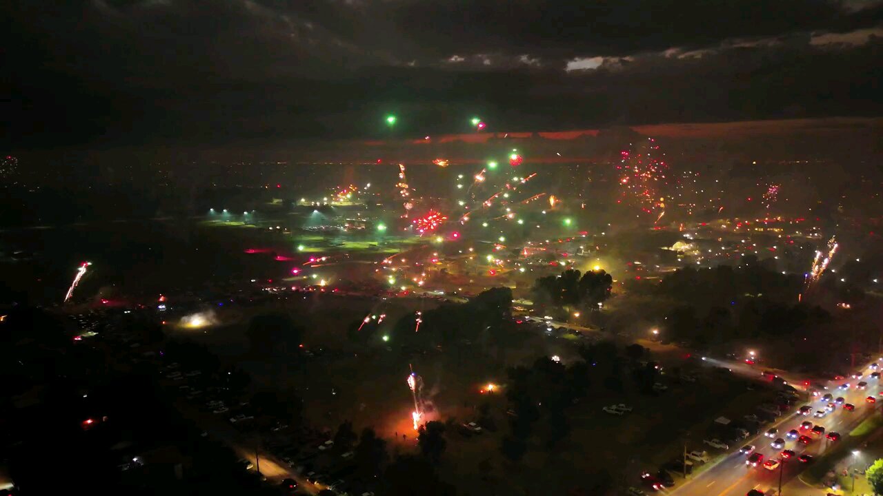 Mustang Oklahoma Fireworks Show