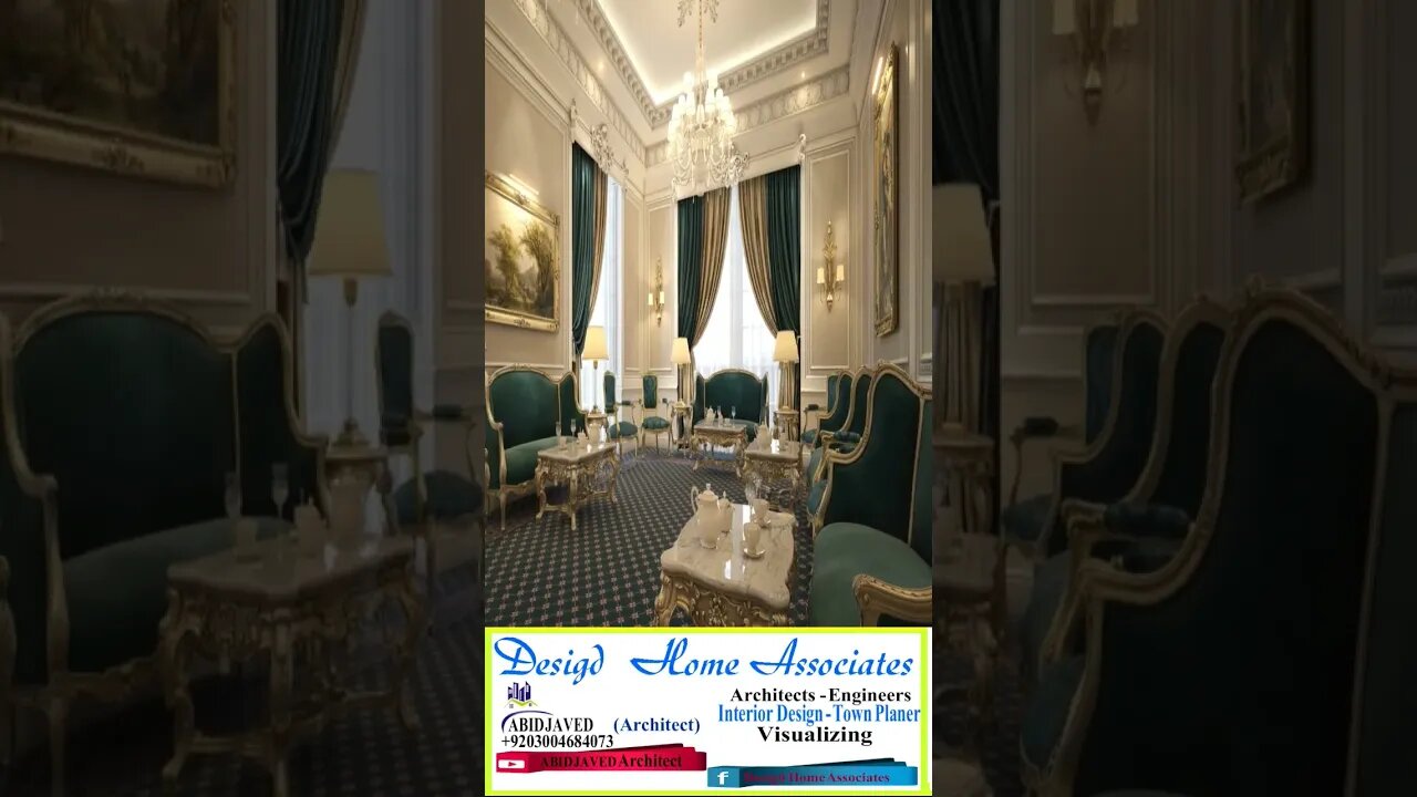 best drawing interior design video