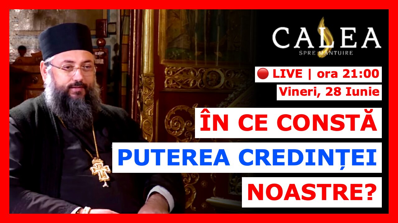 🔴 LIVE #827 - ÎN CE CONSTĂ PUTEREA CREDINȚEI NOASTRE? || Pr. MAXIM VLAD