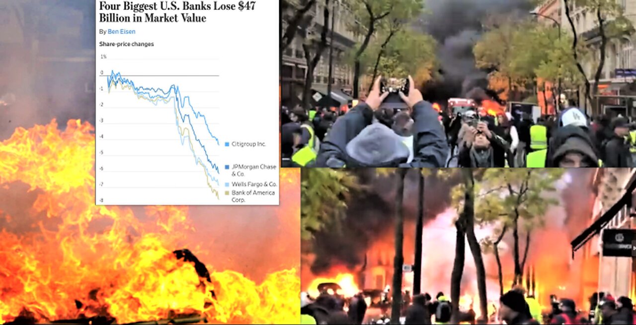 ARE WE WATCHING ECONOMIC ARMAGEDDON?*CHINA DUMPS $*PARIS IN FLAMES*URGENT FED MEETING MONDAY*