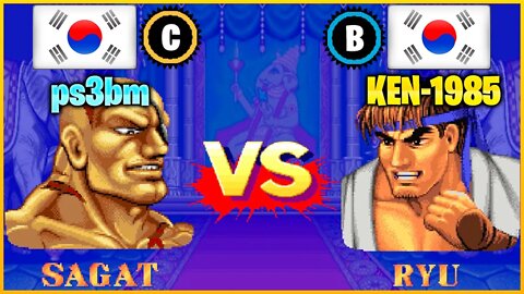 Street Fighter II': Champion Edition (ps3bm Vs. KEN-1985) [South Korea Vs. South Korea]