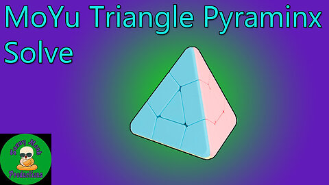 MoYu Triangle Pyraminx Solve