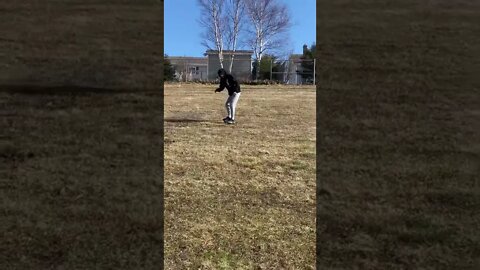 Longboarding in grass