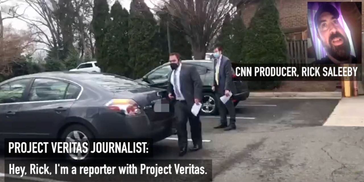 CNN Producer Rick Saleeby Refuses Comment When Questioned on Employment Status by Veritas Journalist