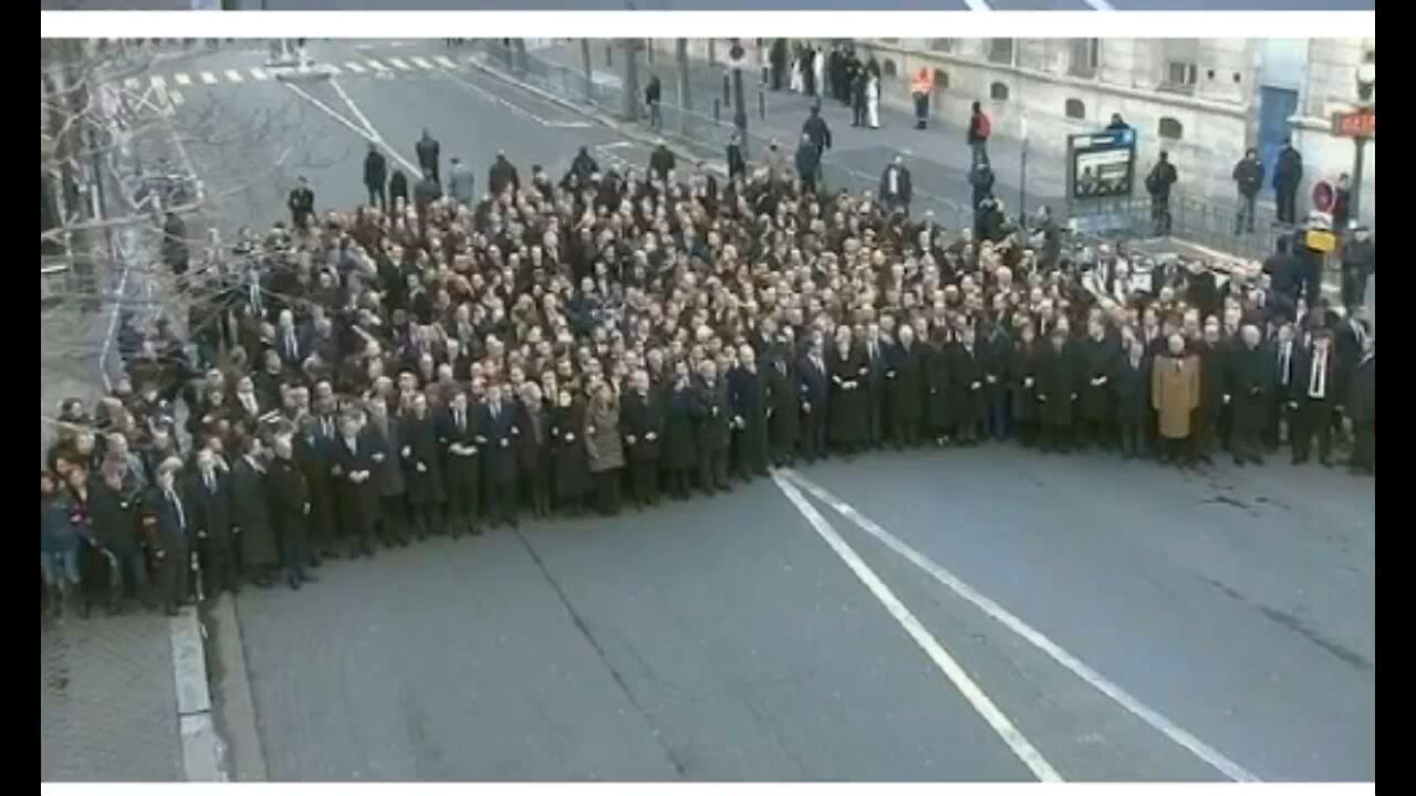 'BOOM! World Leaders Staged March In Paris, Were Not Even In the Real March!' - Dahboo777 - 2014
