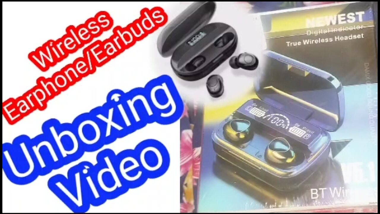 Unboxing Video of Wireless earphone