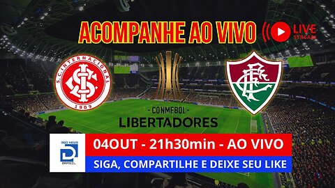 ⚽INTERNACIONAL 1 x 2 FLUMINENSE - CONMEBOL LIBERTADORES - Narração