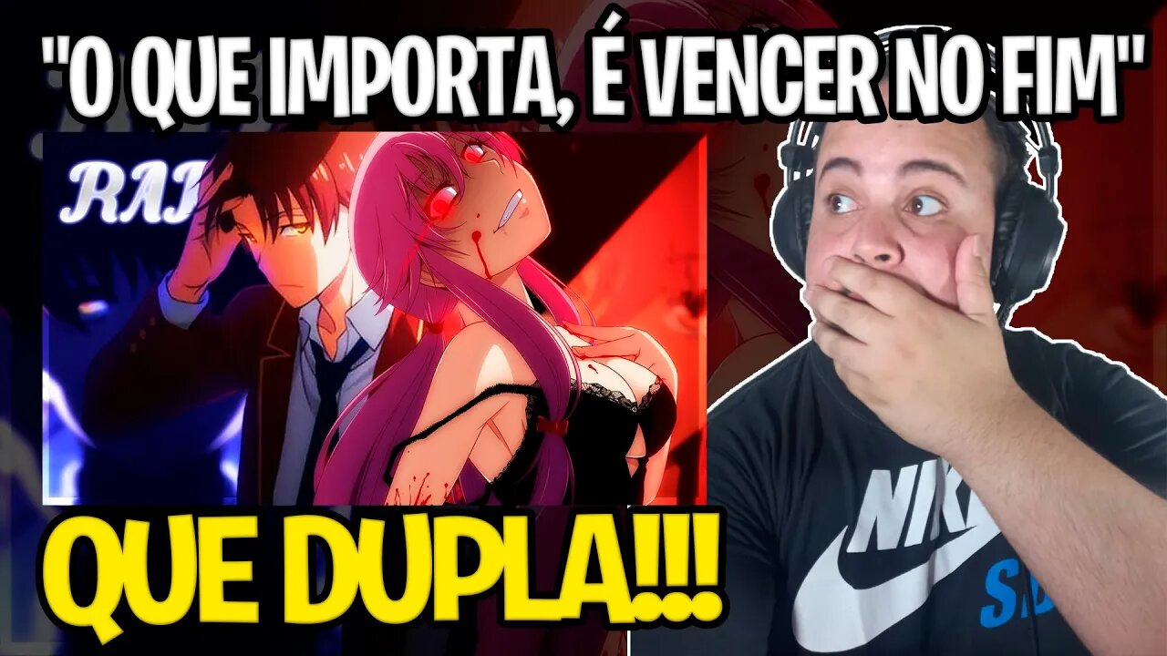 REACT RAP DA PSICOPATIA (YUNO E AYANOKOJI) | FELÍCIA ROCK feat. TAKERU