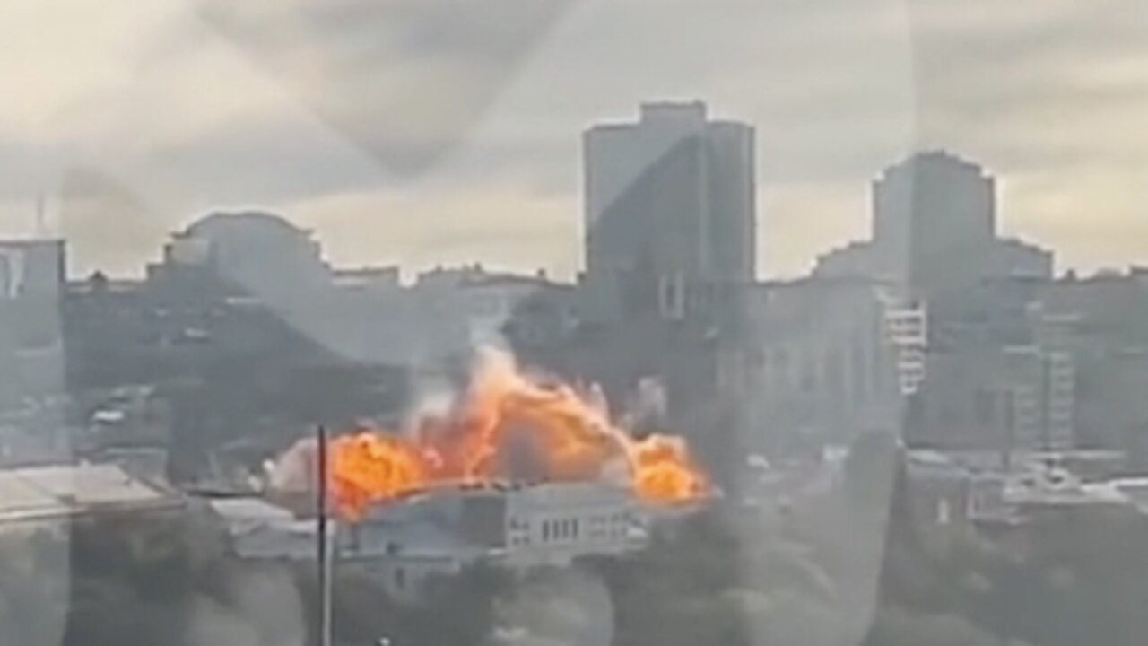 More Videos Showing Massive Russian Strikes Against Kiev!