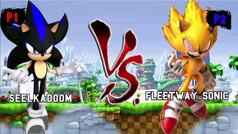 Seelkadoom & Mecha Sonic VS Fleetway Sonic & Metal Sonic I Sonic Mugen