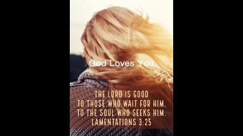 God loves you!