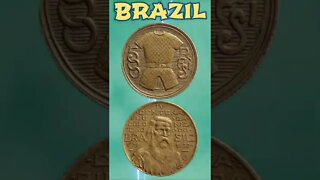 Brazil 500 Reis 1932.#shorts #education #coinnotesz