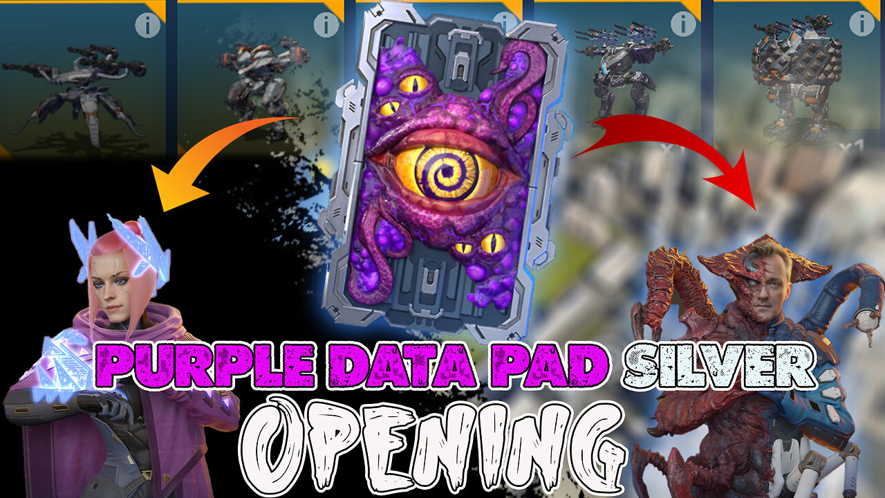 Purple Data pad opening #opening #warrobots #warrobot
